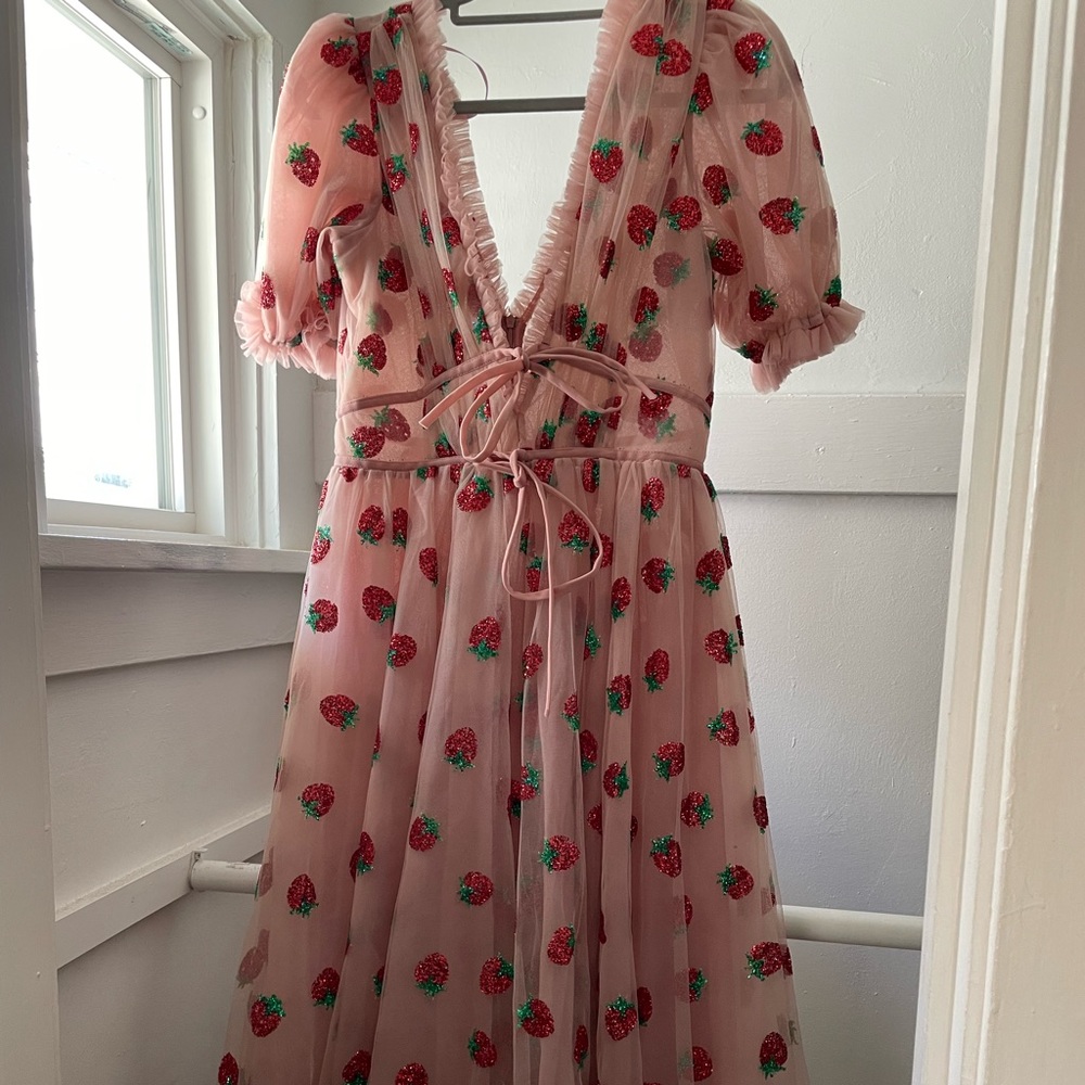 Lirika Matoshi Strawberry Dress